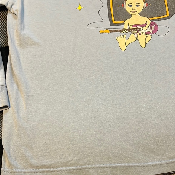 Weezer Enlightenment Tour 2002 Cute Baby Guitarist Graphic Concert Tee. … - Picture 7 of 16